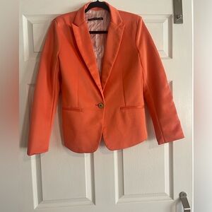 Orange Blazer Jacket size M